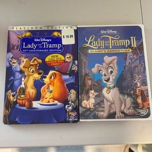 Disney Lady and the Tramp and Lady and the Tramp 2
